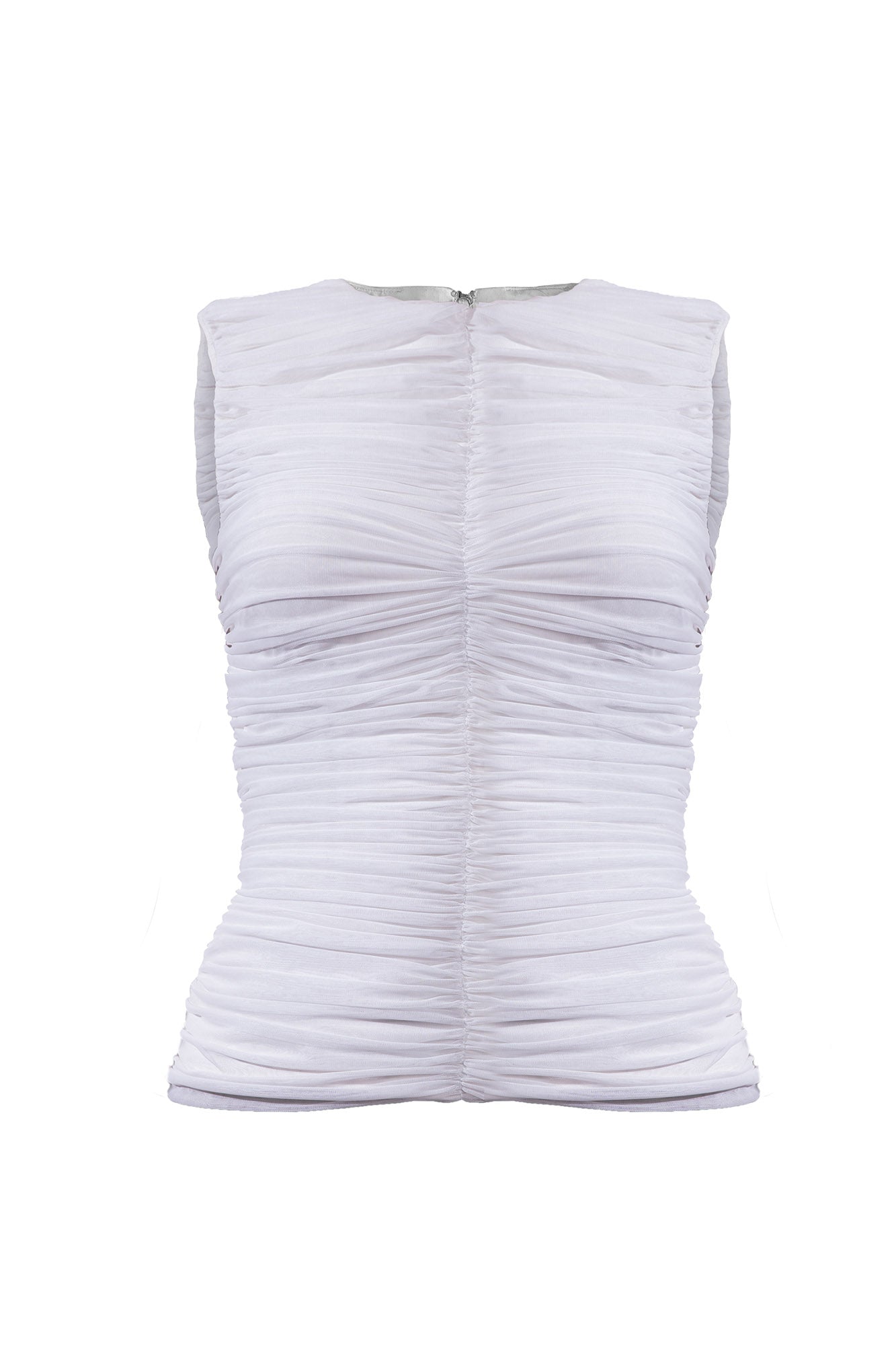 Mila Sleeveless Shell | Ivory